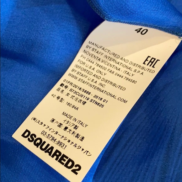 DSQUARED2 Dress 🍋Made in Italy - Picture 6 of 9